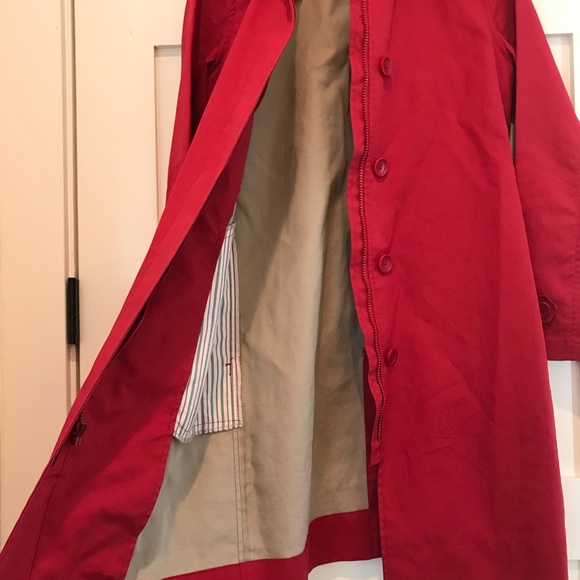 Red Gap Button/Zip Jacket - Picture 1 of 2